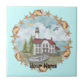 Illinois Shells Lighthouse Tegel Tegeltje (Voorkant)