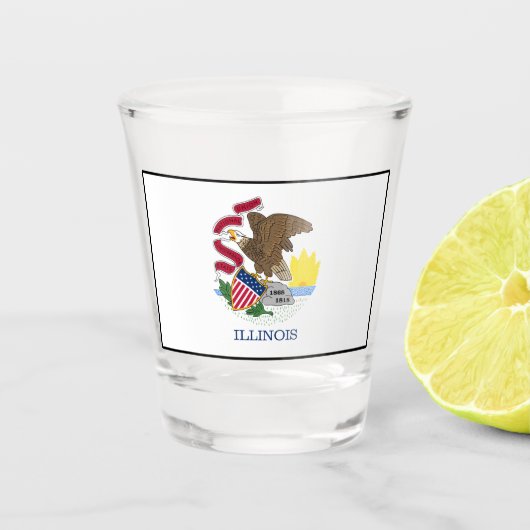 Illinois Shot Glas (Voorkant)