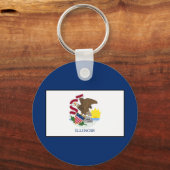 Illinois Sleutelhanger (Voorkant)