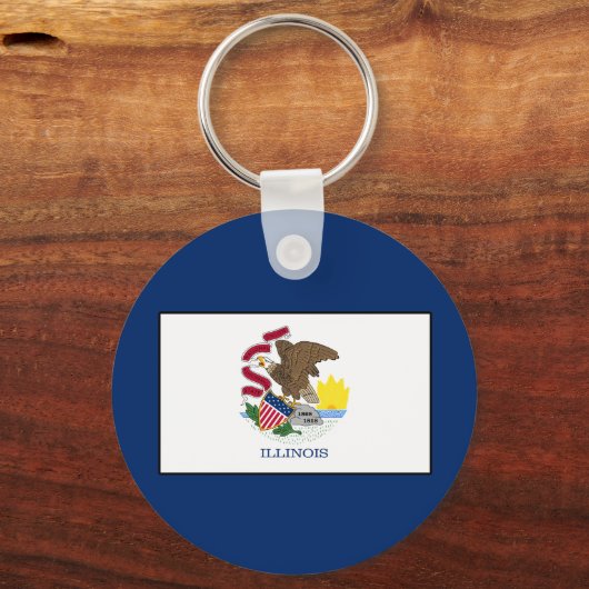 Illinois Sleutelhanger (Voorkant)