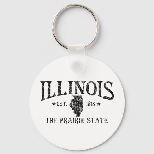 Illinois Sleutelhanger (Voorkant)