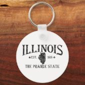 Illinois Sleutelhanger (Voorkant)