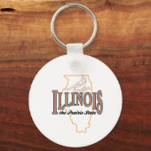 Illinois Sleutelhanger (Voorkant)