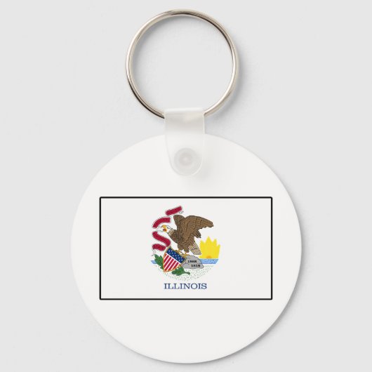 Illinois Sleutelhanger (Voorkant)