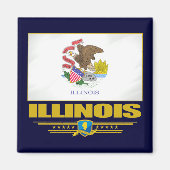 Illinois (SP) Magneet (Voorkant)