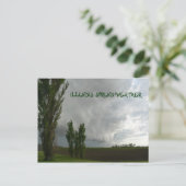 ILLINOIS SPRINGWEATHER BRIEFKAART (Staand voorkant)