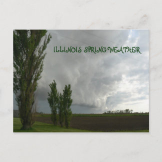 ILLINOIS SPRINGWEATHER BRIEFKAART