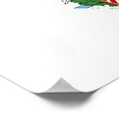 Illinois Staatsvlag Poster (Hoek)
