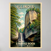Illinois Starved Rock State Park V02 Poster (Voorkant)