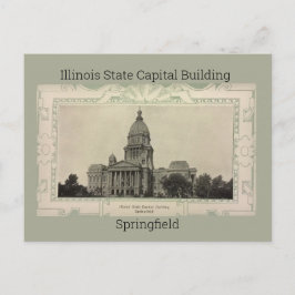 Illinois State Capital Building Postcard Briefkaart