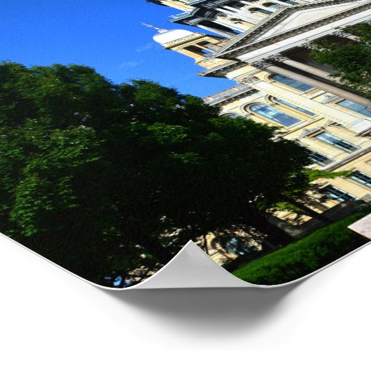 Illinois State Capitol Building Poster (Hoek)