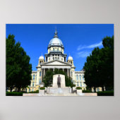 Illinois State Capitol Building Poster (Voorkant)