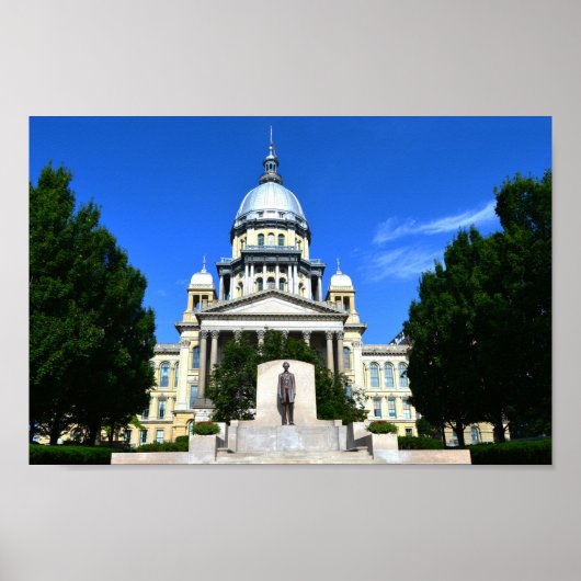 Illinois State Capitol Building Poster (Voorkant)