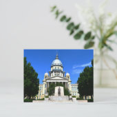 Illinois State Capitol Building, Springfield Briefkaart (Staand voorkant)