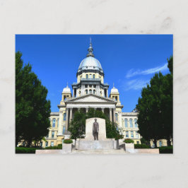 Illinois State Capitol Building, Springfield Briefkaart