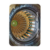 Illinois State Capitol in Springfield, Verenigde S Magneet (Verticaal)