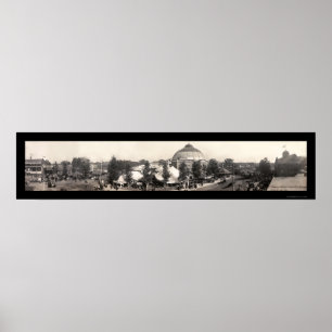 Illinois State Fair Photo 1909 Poster