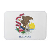 Illinois State Flag Badmat (Voorkant)