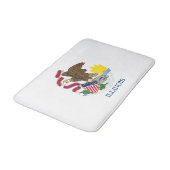 Illinois State Flag Badmat (Gekanteld)