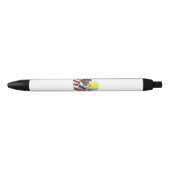 Illinois State Flag Blauwe Inkt Pen (Voorkant)