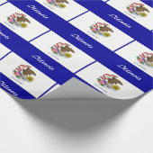 Illinois State Flag Cadeaupapier (Hoek)