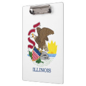 Illinois State Flag Klembord (Links)