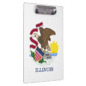 Illinois State Flag Klembord (Rechts)
