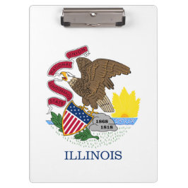 Illinois State Flag Klembord