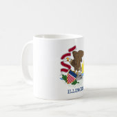 Illinois State Flag Koffiemok (Voorkant links)