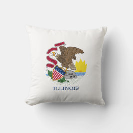 Illinois State Flag Kussen