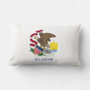 Illinois State Flag Kussen