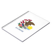 Illinois State Flag Notitieboek (Linkerzijde)
