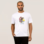 Illinois State Flag T-shirt (Voorkant volledig)