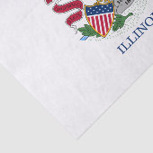 Illinois State Flag Tissuepapier (Detail)