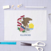 Illinois State Flag Tissuepapier (Craft)