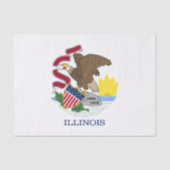 Illinois State Flag Tissuepapier (Voorkant)