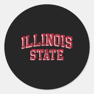 Illinois State Redbirds Arch Ronde Sticker