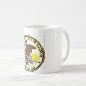 Illinois State Seal Koffiemok (Voorkant rechts)