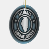 "Illinois Steel"-Ornamenten (B) Keramisch Ornament (Rechts)