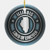 "Illinois Steel"-Ornamenten (B) Keramisch Ornament (Achterkant)