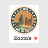 Illinois Sticker (Vel)