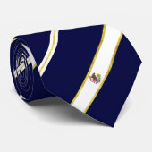 Illinois strepen vlag stropdas (Opgerold)