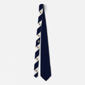 Illinois stripes vlag stropdas (Achterkant)