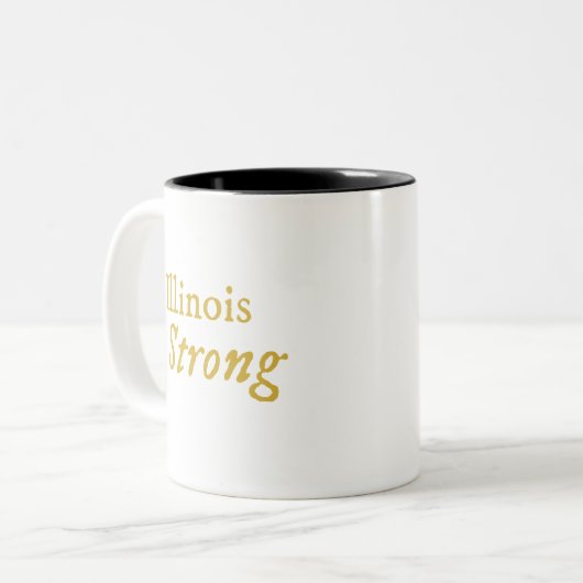 Illinois Strong Coffee Mok (Voorkant links)