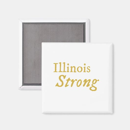 Illinois Strong Magneet (Voorkant / Achterkant)