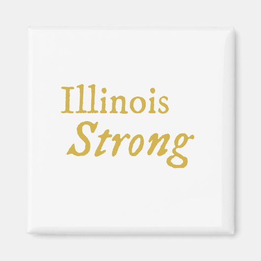 Illinois Strong Magneet (Voorkant)