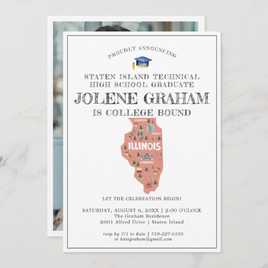 Illinois | Studieacademie (Voorkant / Achterkant)