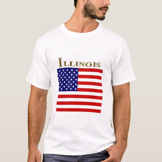 ILLINOIS T-SHIRT (Voorkant)
