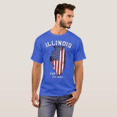 Illinois T-Shirt (Voorkant volledig)