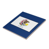 Illinois Tegeltje (Zijkant)